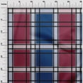 thumbnail image 2 of oneOone Cotton Poplin Fabric Madras Check Print Fabric By The Yard 56 Inch Wide, 2 of 4