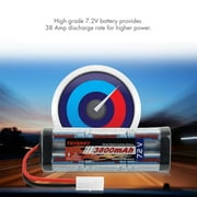 Tenergy NiMH 7.2V 3800mAh Battery Pack w/ Tamiya Connector, for RC Cars