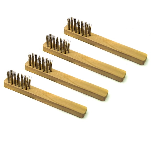 Spark Plug / Electrical Terminal Steel Wire Cleaning Brush (4 pack) TE280