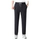 thumbnail image 1 of Pantalones de chándal de seda hielo para hombre - Pantalones deportivos holgados con bolsillos - Tejido de poliéster, cintura elástica, cintura alta, adecuados para el gimnasio y el uso diario, 1 of 4