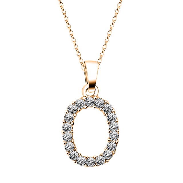 Collar del alfabeto de las mujeres Cadena de clavícula femenina Collar de oro colgante Wmkox8yi sjalhkljlk6250
