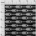 thumbnail image 2 of oneOone Polyester Spandex Black Fabric Arow Craft Projects Decor Fabric Printed By The Yard 56 Inch Wide, 2 of 5