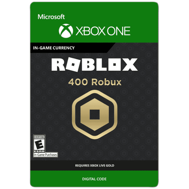 Roblox 400 Robux For Xbox Id Xbox Xbox Digital Download Walmart Com Walmart Com