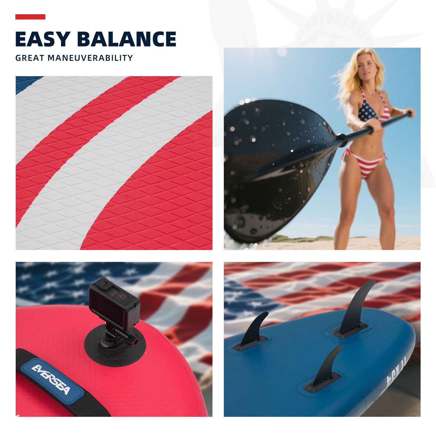 MSEASFREE Inflatable Stand Up Paddle Board 11 FT Fishing Paddle board with Full SUP Accessories for All Skill Levels