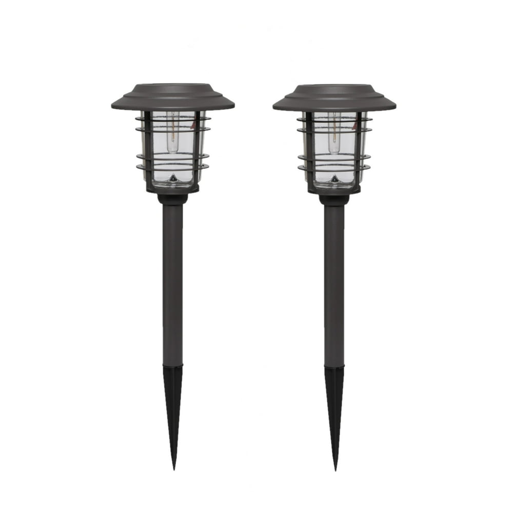 Better Homes & Gardens Beckon Solar Powered LED Path Light, 20 Lumens
