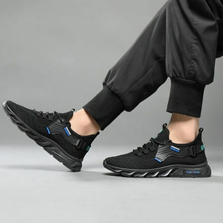 

WOXINDA Cross Woven Men s Shoes Low Top Leisure Sports Running Fashion Men s Shoes