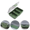 thumbnail image 3 of Caja de cebo para aparejos de pesca, equipo de contenedor de cebo para señuelos de peces (3 rejillas) Ehuebsd Para estrenar, 3 of 6