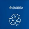 thumbnail image 6 of Global Industrial Square Recycling Trash Can, 55 Gallon, Blue, 6 of 7