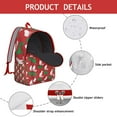 thumbnail image 4 of Puppy Paw Print Backpack, Waterproof School Bag with Adorable Dog-Themed Print and Whimsical Cartoon Pattern, 4 of 5