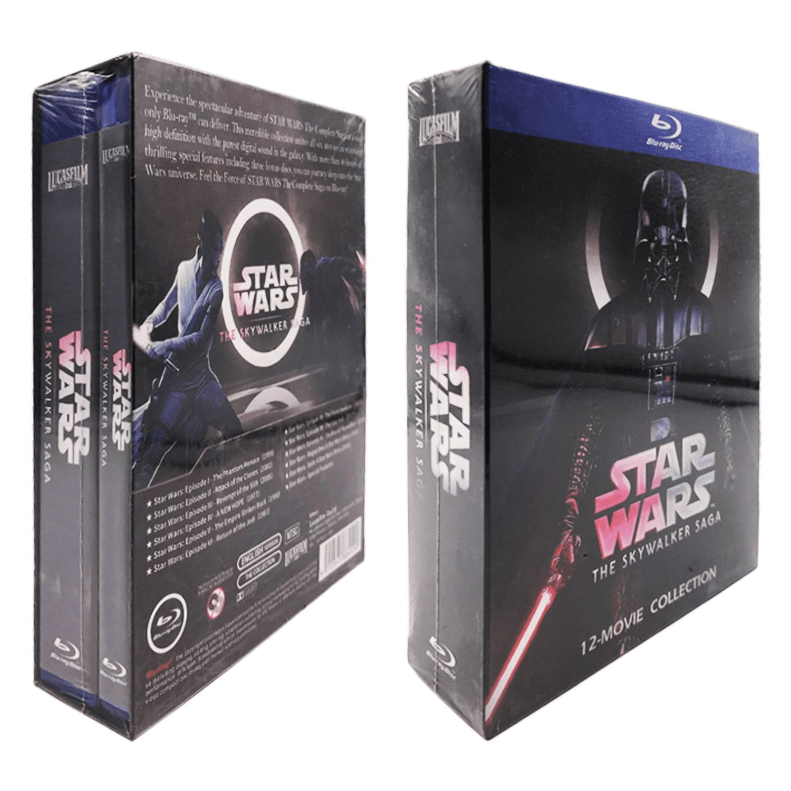 Star Wars The Skywalker Saga 12 Movie Collection (Blu-ray)