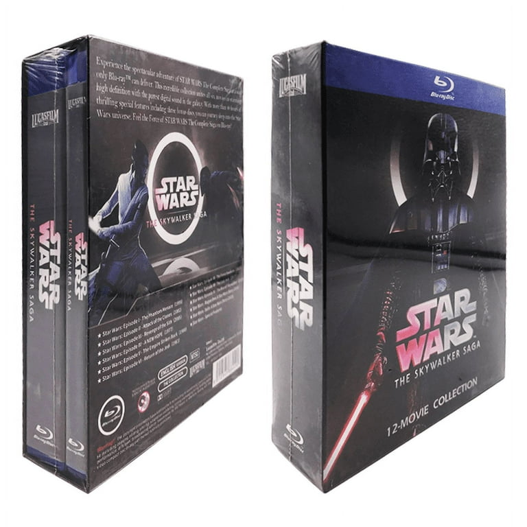 Star Wars The Skywalker Saga 12 Movie Collection (Blu-ray