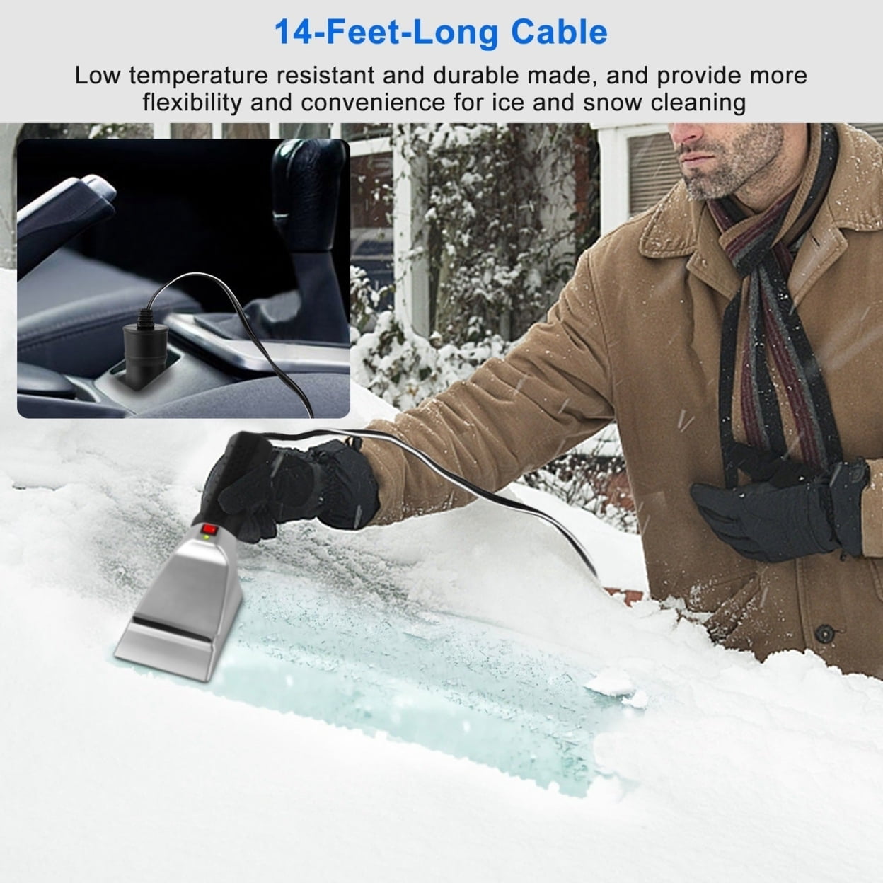 Rechargeable Electric Car Window Snow and Ice Scraper– SearchFindOrder