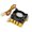 12V 3Pin, variant on Gold Aluminium Heatsink DC5V 12V 40mm 40x40x10mm Fan for Efficient Northbridge Chipset Cooling Devices