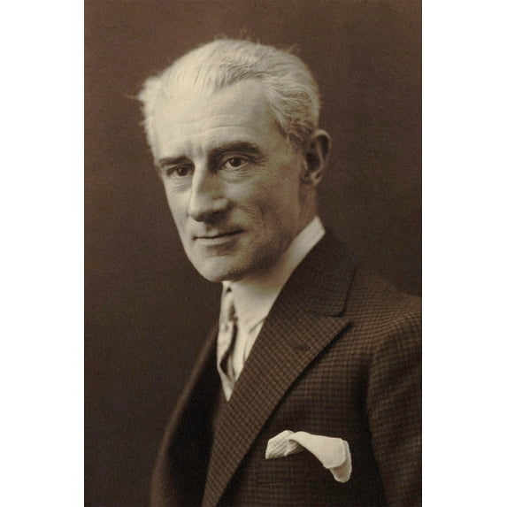 24x36 gallery poster, Maurice Ravel 1925