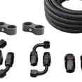thumbnail image 4 of Mangueras trenzadas de nylon shamjiam adaptador de enfriador de aceite AN8 16 pies 6 uds, 4 of 4