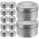 thumbnail image 2 of 12pcs Empty Air Freshener Box Aluminum Aroma Diffuser Box Household Aroma Diffuser With Hollow Lid, 2 of 4