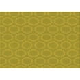 thumbnail image 1 of Ahgly Company Machine Washable Indoor Rectangle Transitional Dark Golden Rod Brown Area Rugs, 6' x 9', 1 of 7