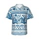 thumbnail image 1 of Balery Sea Underwater Jellyfish Camisas hawaianas de manga corta para hombre, camisas playeras de corte holgado, camisas de vacaciones con botones,XX-Large, 1 of 7