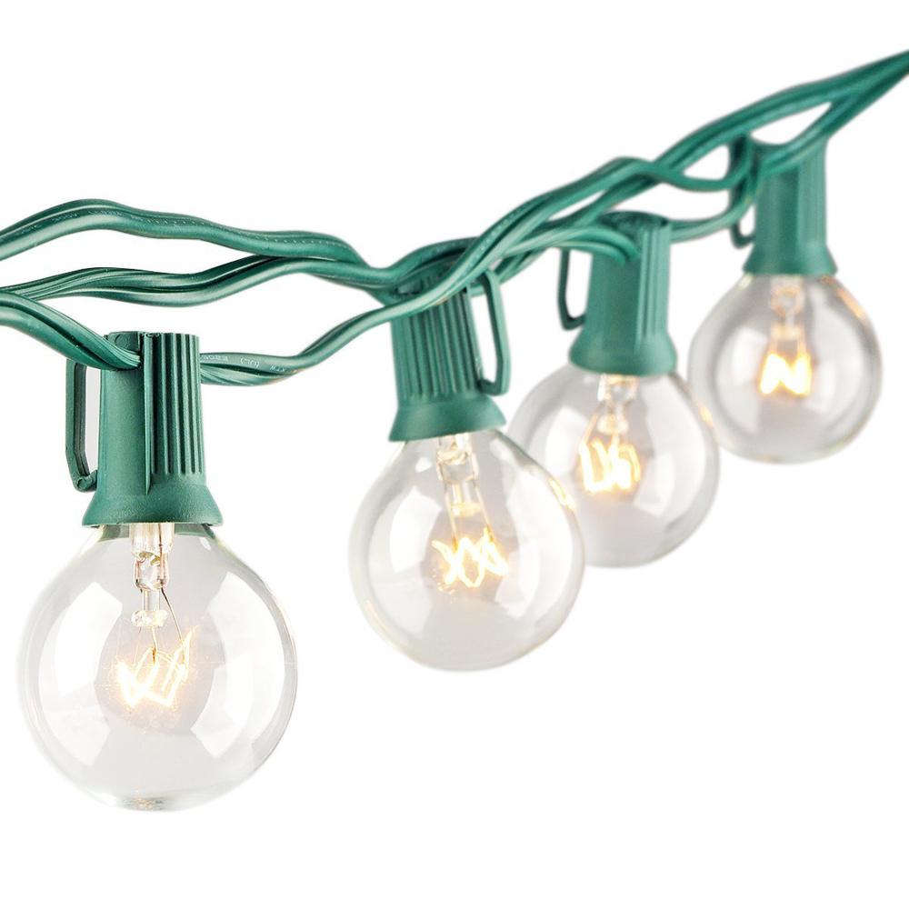 New Practical G40 String Lights Indoor Outdoor Decoration Glass Bulb