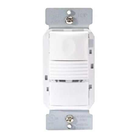 Wattstopper Pw-100-I Motion Sensor, Passive Infrared Wall Switch Sensor, 800/1200W, 120/277V - Ivory