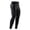 Black, variant on Men's Dry Fit Compression Baselayer Pants Running Tights Leggings with High Waist and Side Phone Pocket Black L