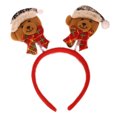 thumbnail image 2 of Dserhfy Christmas Headband Santa Claus Reindeer Snowman Bear Plaid Anti-slip Holiday Decoration Adults Kids Cute Xmas Hair Band Hair Accessories Party Props, 2 of 7