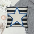 thumbnail image 2 of PHYHOO July Decorations Pillow Covers Star and Stripe Faith Family Freedom Throw Pillow Covers Patriotic Pillows Independence Memorial Day Decor Cushion Case, 2 of 5