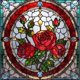 thumbnail image 1 of 5D DIY Taladro Vitral Diamante Pintura Rosa Arte 30x30cm, 1 of 9