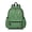 Bigfoot and Banana Green Pattern, variant on Bigfoot and Campfire Green Pattern Cute School Backpack with Padded Back and Adjustable Shoulder Straps 13.4"x11"x4.7"