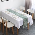 thumbnail image 6 of Uuiauoio Table Runner Dresser Scarves, Texture Abstract Kitchen Art Dining Farmhouse Table Runners, Washable Non-Slip Rectangle Coffe Table Runner Setting Party Wedding Holiday Decor, 6 of 6