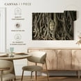 thumbnail image 5 of Elephant Stock Mahathat Tree Root Buddha Wall Art - Horizontal Canvas Wall Art - Living Room Wall Decor - Photography Religion And Spirituality Canvas - Gray And Brown Decor - 12" x 8", 5 of 8