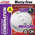 Kidde Smoke and Carbon Monoxide Detector Alarm with Voice Warning
