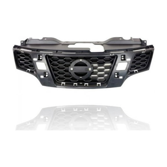 Grille - Cooling Direct Fit/For 623123LM0H 13-18 Nissan NV200 - Front, With Emblem Provision