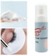 thumbnail image 4 of Limpiador profesion para extensiones de pestañas, espuma limpiadora, 60ml, limpiador de párpados, limpieza de pestañas con cepillo, sin - blanco shamjiam champú para pestañas, 4 of 9