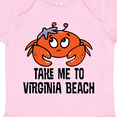 thumbnail image 4 of Inktastic Virginia Beach Souvenir Cute Boys or Girls Baby Bodysuit, 4 of 5