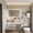 White + Circular LED, variant on Wohh Medicine Cabinet Mirror with Anti-Fog, 39" Aluminum Bathroom Storage Cabinet LED , 3-Door Mirrored Cabinet with Adjustable Brightness, Multi-Level Storage Compartments