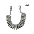 thumbnail image 1 of Bgsha Women\'s Washer Telescopic Spring Water Inlet Pipe Telephone Line Shower Hose, 1 of 4