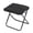 Black, variant on Ruanlalo Mini Folding Stool with Carry Bag Portable Lightweight Heavy Duty Waterproof Outdoor Camping Backpacking Beach Picnic Fishing Collapsible Chair Seat