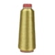 thumbnail image 1 of Hilo de poliéster para máquina de coser, hilo de bordado dorado resistente para proyectos de bricolaje, 1 carrete, 1 of 14