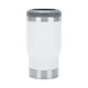 thumbnail image 1 of Enfriador de latas con aislamiento al vacío, soporte para botellas de cerveza de 14 oz de acero inoxidable para exteriores Blanco, 1 of 9