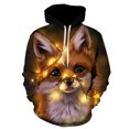 thumbnail image 3 of Sudadera con capucha con estampado de gato estrellado divertido para hombre, jerséis casuales con capucha y estampado de gato en 3D, novedad, sudaderas, tops, ropa de calle para hombre, 3 of 5