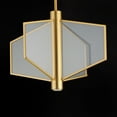 thumbnail image 2 of ET2 Lighting - Telstar - 26 Inch 4 LED Wide Pendant-Natural Aged Brass Finish, 2 of 5