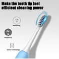 thumbnail image 4 of Dvkptbk Electric Toothbrush, Electric Toothbrush with 6 Brush Heads,5 Cleaning Modes,Upgraded Electric Toothbrush, Longer Life, Faster Chargin Electric Toothbrush Home Essentials, 4 of 8