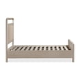 thumbnail image 3 of Modus Furniture Camden Shiplap Oak Wood Platform Bed in Chai, 3 of 11