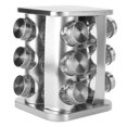thumbnail image 2 of Support à Épices Rotatif, Support à Épices en Acier Inoxydable Rotatif pour Comptoir, 2 of 7