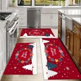 thumbnail image 6 of Kitchen Rugs Sets of 3 Non Slip Washable Kitchen Mats for Floor, Waterproof Kitchen Runner Rug, Floor Mat Carpet for Entryway, Laundry, Sink, Hallway, Bathroom, 6 of 10