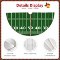 thumbnail image 3 of Xecao American Football Field1 Pattern Christmas Tree Skirt Round Xmas Tree Mat Base Cover for Holiday Home Decorations-48", 3 of 6