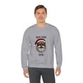 thumbnail image 5 of Black Santa Sleigh Unisex Heavy Blend™ Crewneck Sweatshirt, 5 of 7