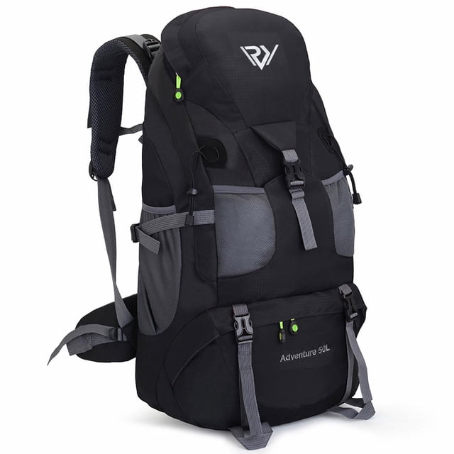 RuRu Monkey - Mochila de senderismo de 50 l, mochila de camping al aire última intervención, mochila de viaje para mujeres y hombres