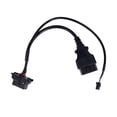 thumbnail image 1 of Kenally OBDII Extension Cable Solution For Bypass Connector Diagnostics OBDII Cable OBD Your Adapter Extension Bypass Black Type2 NO2, 1 of 6
